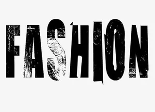 时尚英文艺术字免抠