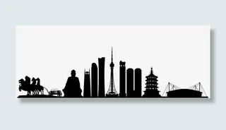 洛阳标志性建筑免抠