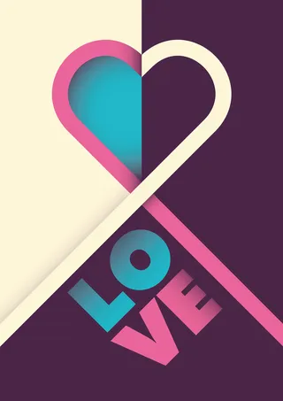 新颖婚庆简约矢量背景高清