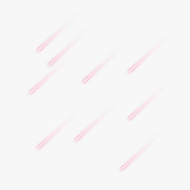 流星雨漂浮素材免抠