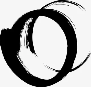 弧形笔刷素材免抠