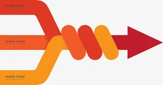 矢量图三合一箭头免抠