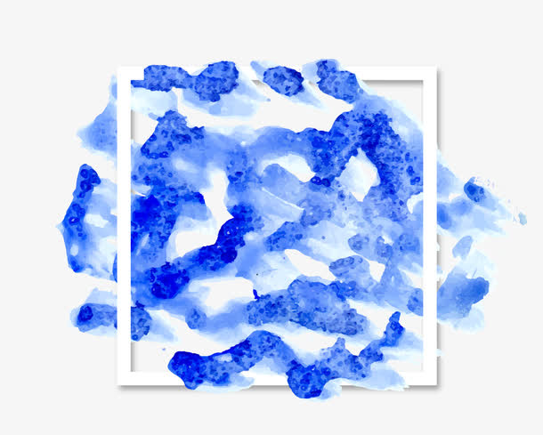 水彩边框免抠