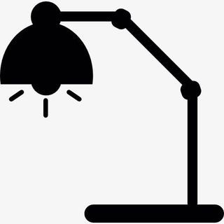 清晰的台灯图标免抠