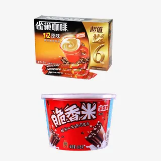 脆香米跟雀巢咖啡免抠