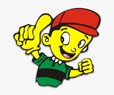 卡通黄色小人免抠