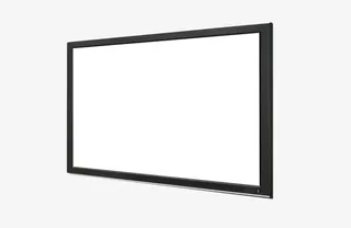 手绘黑色电视机免抠