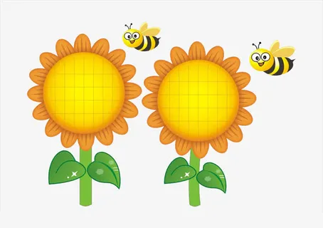 卡通向日葵免抠