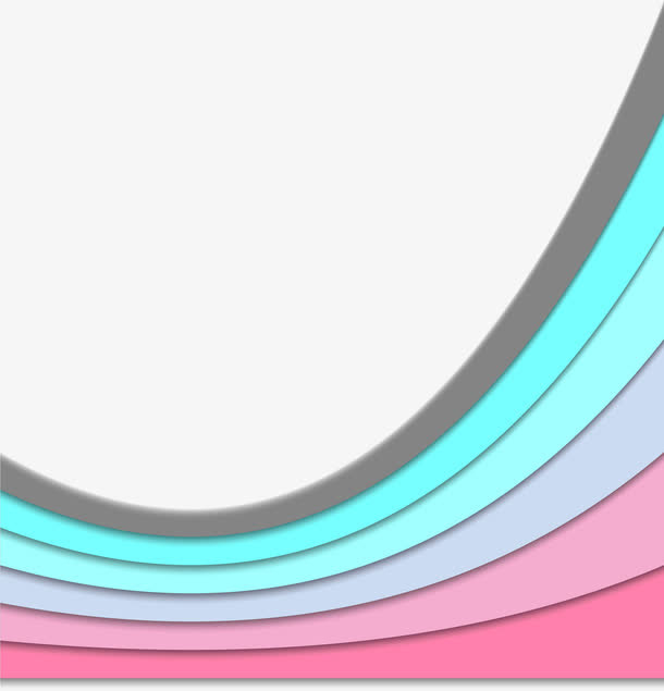 科技感重叠条纹免抠