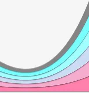 科技感重叠条纹免抠