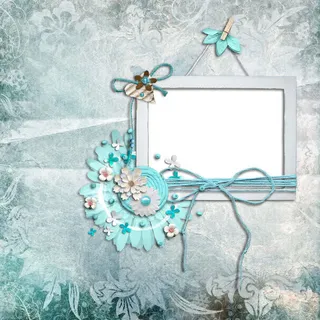 清新复古相框背景 清新复古相框背景