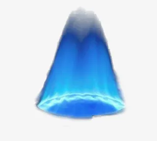 蓝色火焰大火燃烧免抠