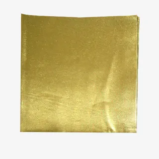 一叠金色锡箔纸免抠