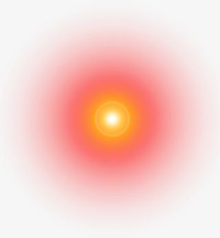 红色的光效合成效果光晕免抠