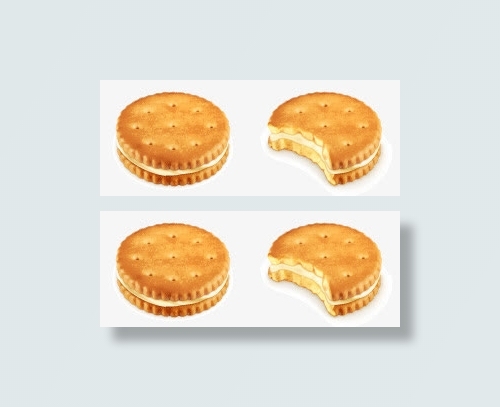 美味饼干设计矢量素材免抠