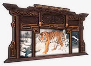 老虎素材古风免抠