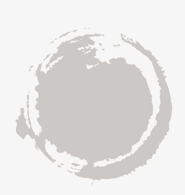 中国风水墨边框装饰图免抠