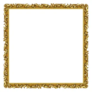 欧式华丽花纹边框素材高清