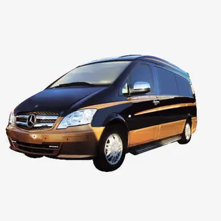 奔驰威霆黑金版商务车2016款免抠