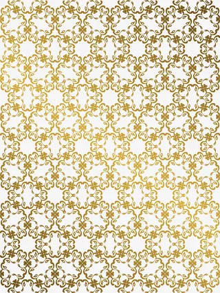 大气金色花纹底纹免抠