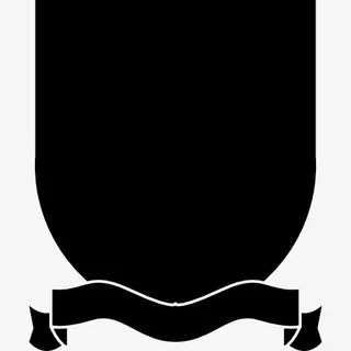 盾徽带底部图标免抠