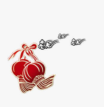 元宵节海报灯笼免抠