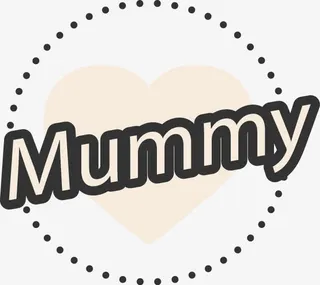 圆形母亲节元素免抠