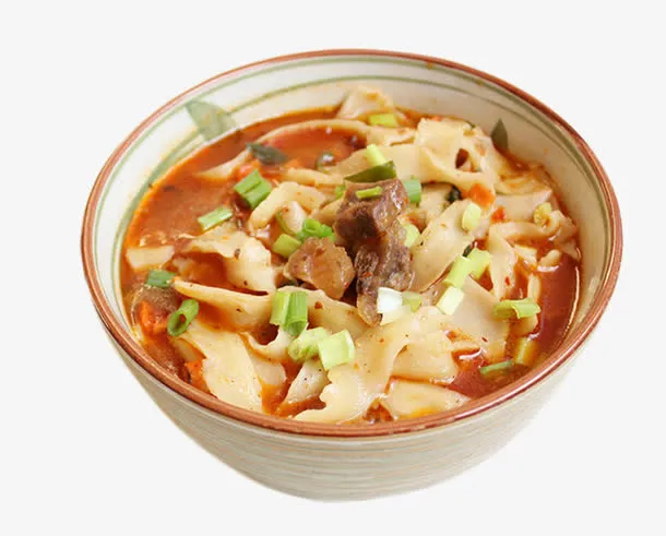 美味的刀削面素材图片免抠