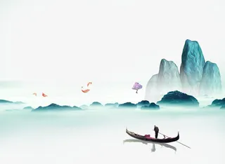 中国风清明海报装饰免抠