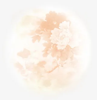 手绘粉色牡丹花纹理免抠