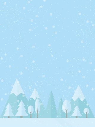 立冬漫天雪花背景高清