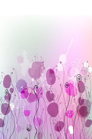 水彩花纹纹理平面广告高清