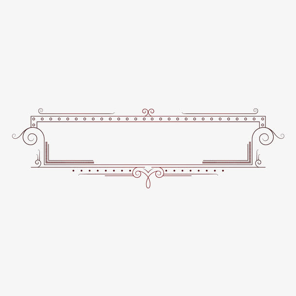 边框矢量素材免抠