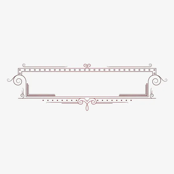 边框矢量素材免抠