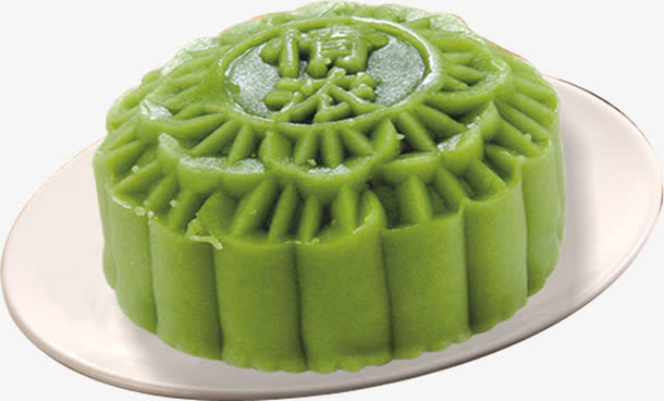 抹茶月饼免抠