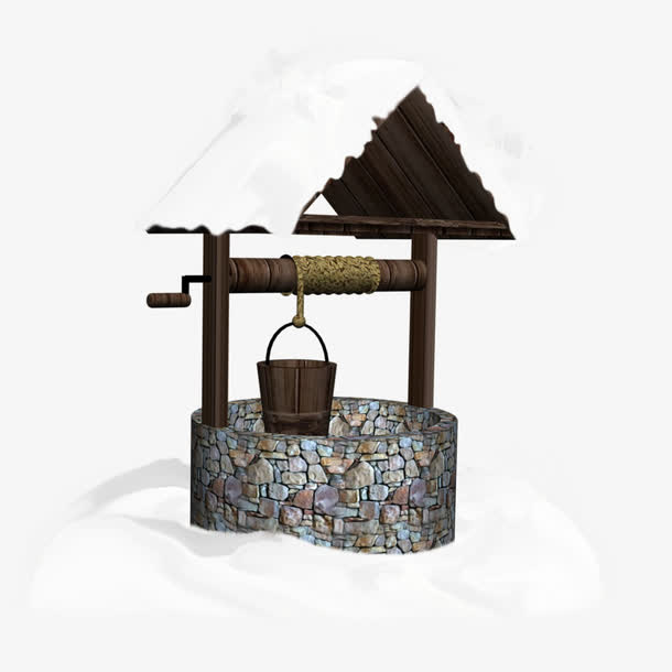 古老的水井免抠