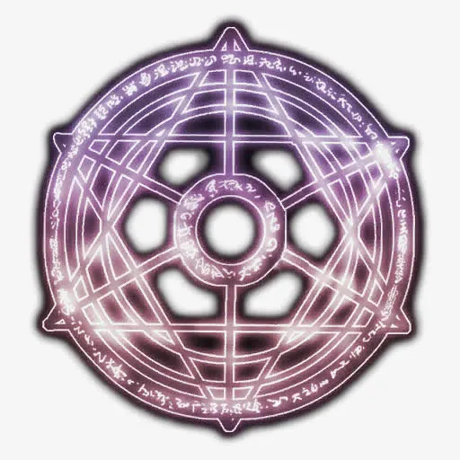 彩色魔法转盘免抠