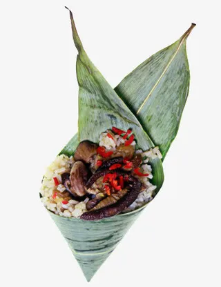 香菇肉粽子免抠