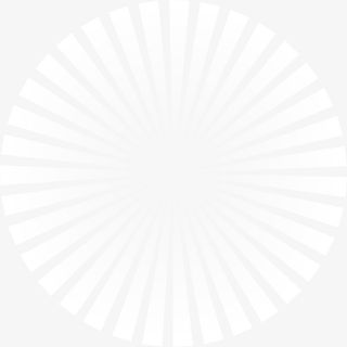 白色简约圆圈光芒效果元素免抠