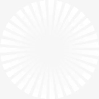 白色简约圆圈光芒效果元素免抠