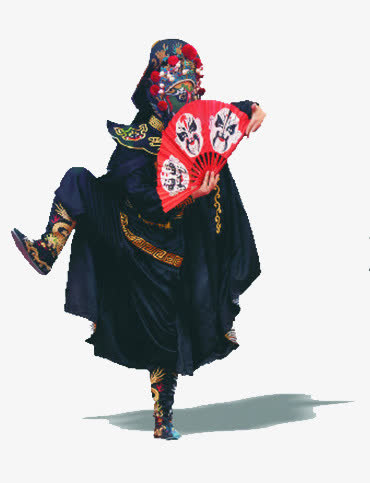 变脸艺术免抠