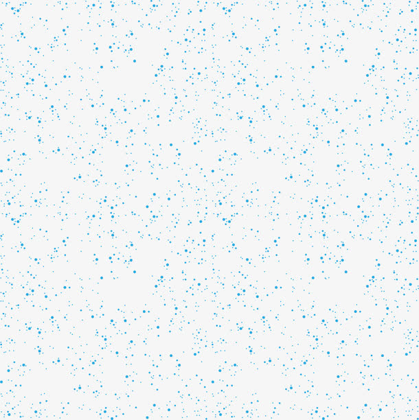 冬季蓝色漂浮雪花免抠
