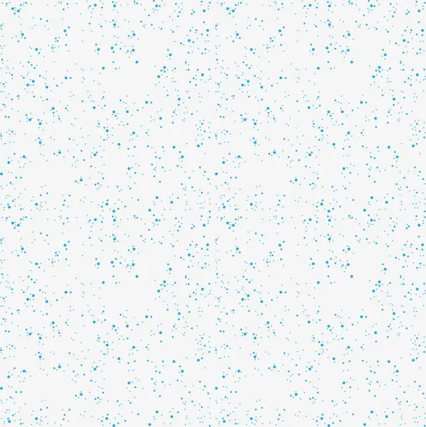 冬季蓝色漂浮雪花免抠