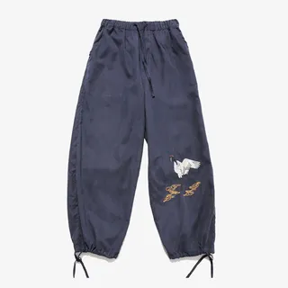 花梨匠人 中国风秋装新款裤子男免抠