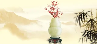 中国古典古玉海报高清