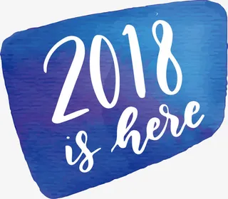 宝蓝色水彩底纹来了免抠