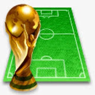 足球场和大力神杯图标免抠