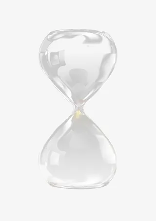 透明材质沙漏免抠
