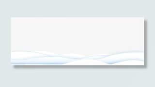 白色雪景雪地素材免抠