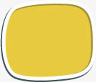 手绘可爱卡通黄色对话框免抠